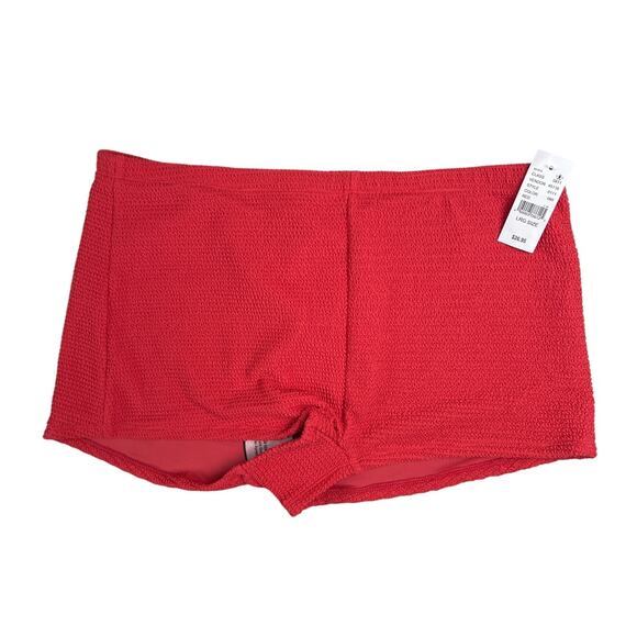 Pacsun Swim Eco Large NWT Red Swimming Bottom - Picture 1 of 6